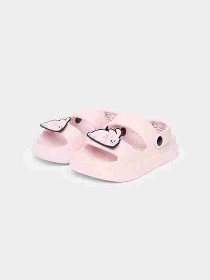 Pantaloons Junior | Pink Bunny Applique Moulded Sandals