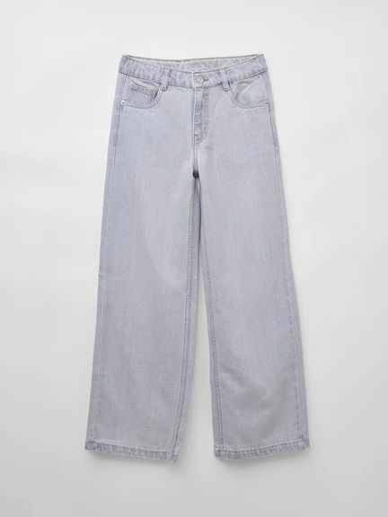 Pantaloons Junior | Light Blue Wide Leg Jeans