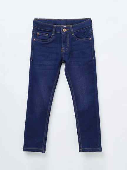 Pantaloons Junior | Dark Blue Washed Jeans
