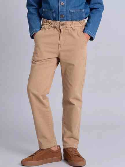 Pantaloons Junior | Tan Carrot Fit Jeans