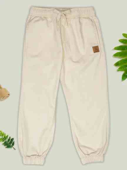 Pantaloons Junior | Off-White Casual Joggers