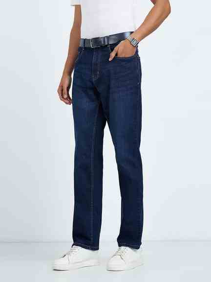 Peregrine | Dark Indigo Faded Slim Fit Jeans