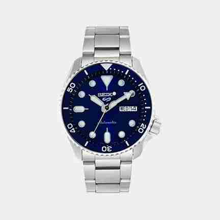 Seiko | 5 Sports Men Automatic Blue Dial Analog Stainless Steel Watch SRPD51K1