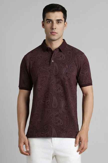 Simon Carter | Simon Carter Maroon T-shirt