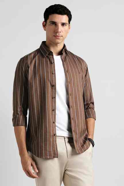 Simon Carter | Simon Carter Brown Shirt