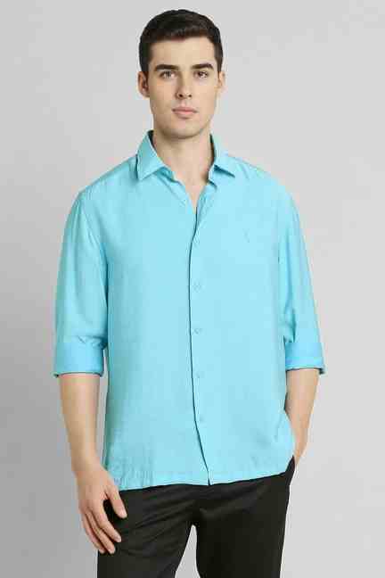 Simon Carter Blue Shirt