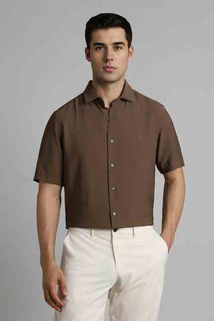 Simon Carter | Simon Carter Brown Shirt