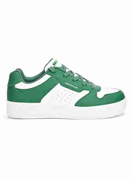 Skechers | Skechers Boys SPORT COURT 92 Blue Lace Up Casual Sneakers