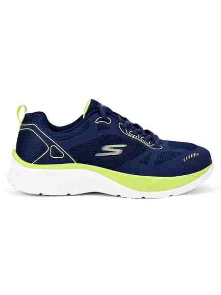 Skechers | Skechers BOYS SKECHERS ELITE SPORT Charcoal Lace Up Casual Sneakers