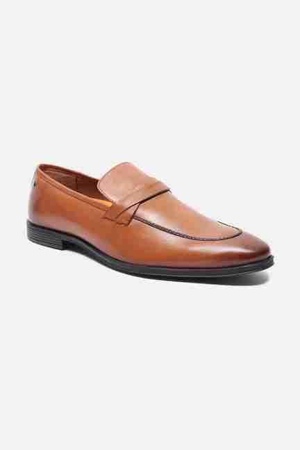 VAN HEUSEN | Men Brown Heels Slip Ons