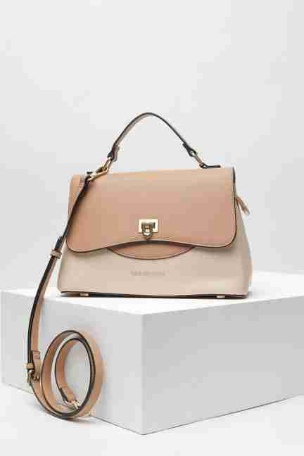 VAN HEUSEN | Women Beige Patterned Casual Handbag