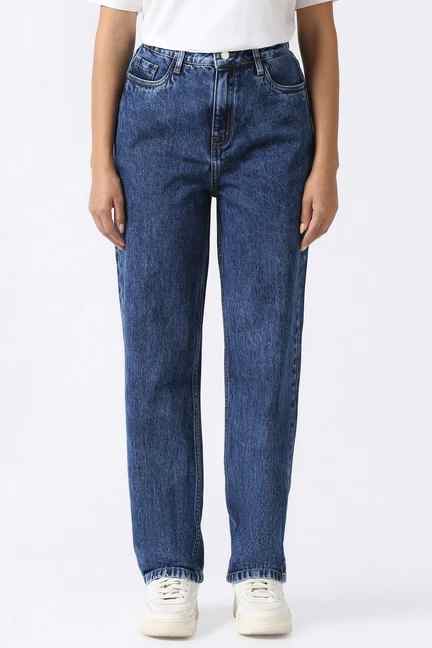 VAN HEUSEN | Women Blue Mid Wash Jeans