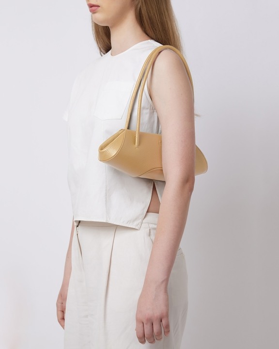 Elizabeth Baguette Mini Pebble Bisque