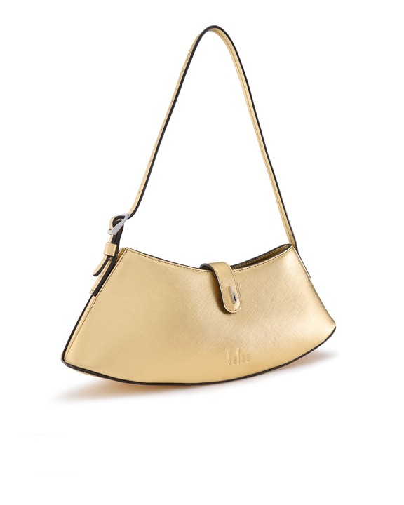 Ruth Mini Shoulder Bag Metallic Gold