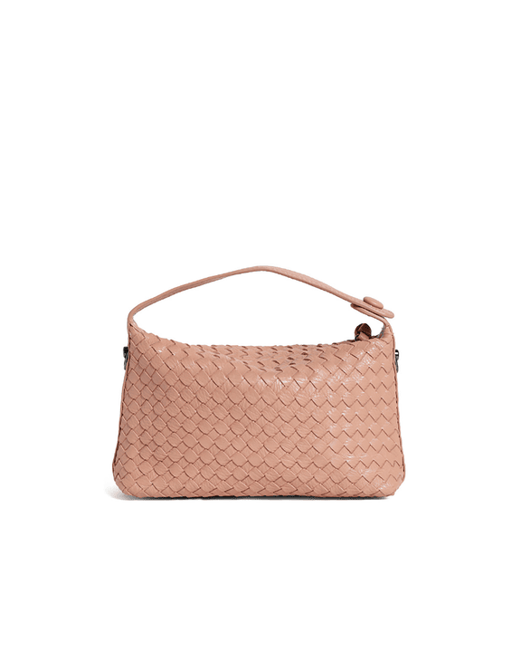 Favori Fero Faux Leather Handbag in Blush Pink