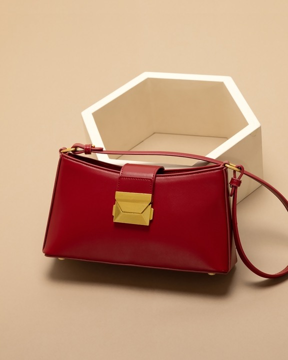 Favori Felice - Baguette Bag, Faux Leather in Red