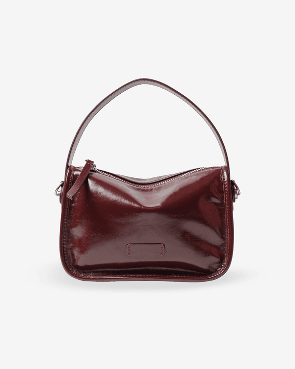 Favori Emily- Genuine Leather Handbag in Cherry