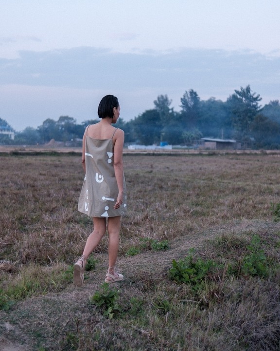 Rachel Slip Dress - Printed