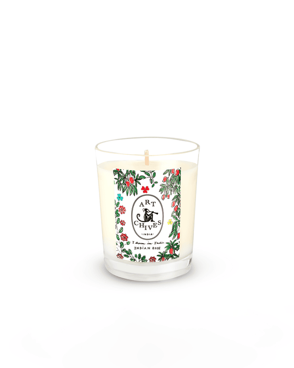 Indian Rose - Fragranced Soy Candle