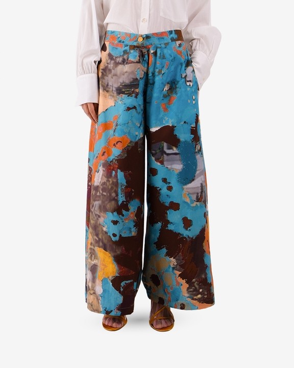 Alexa Abstract Forest Pants