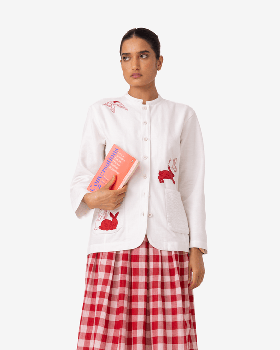 Alma Handwoven Cotton Shacket