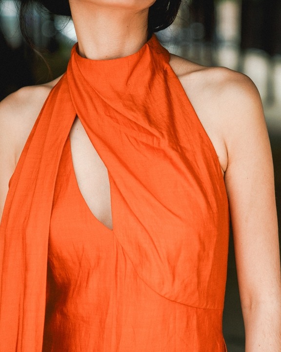 Burnt Orange Cut Out Co-ord