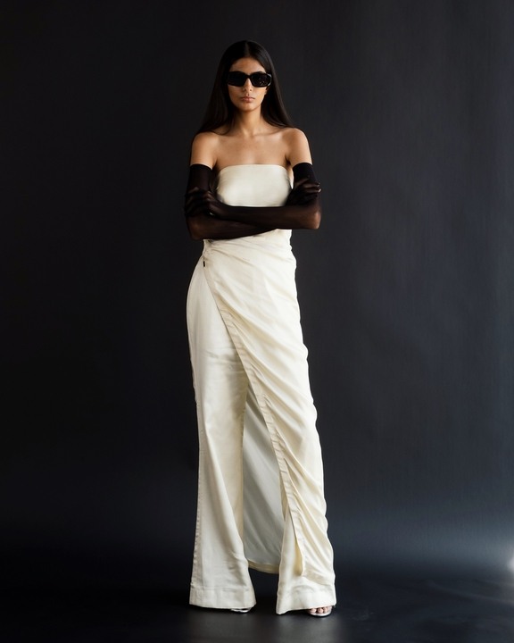 French Vanilla Corset Top & Pants