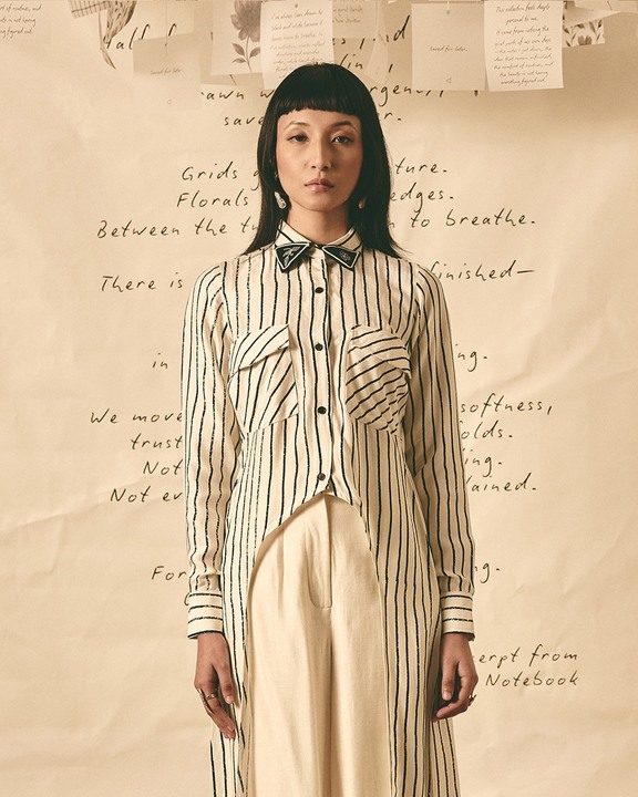 Stripe Long Shirt