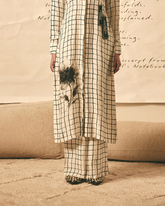 Grid Pant