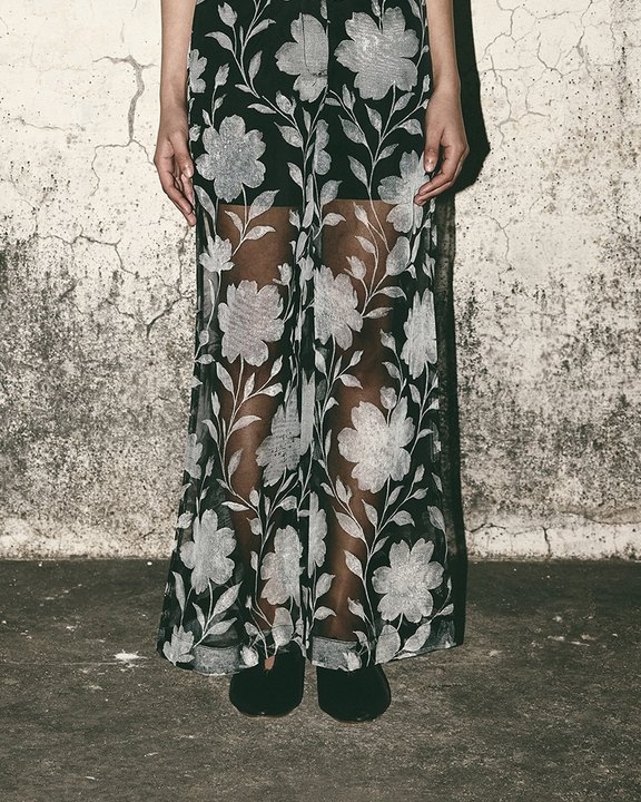 Floral Organza Pant