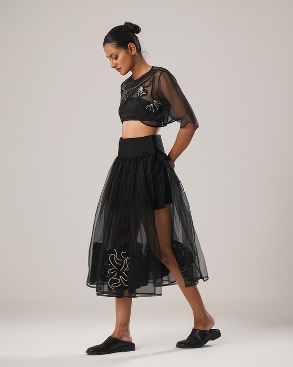 Mj Wrap Skirt
