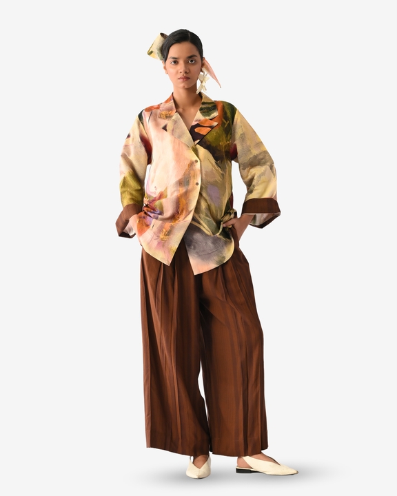 Pollen Psyflora Shirt Set