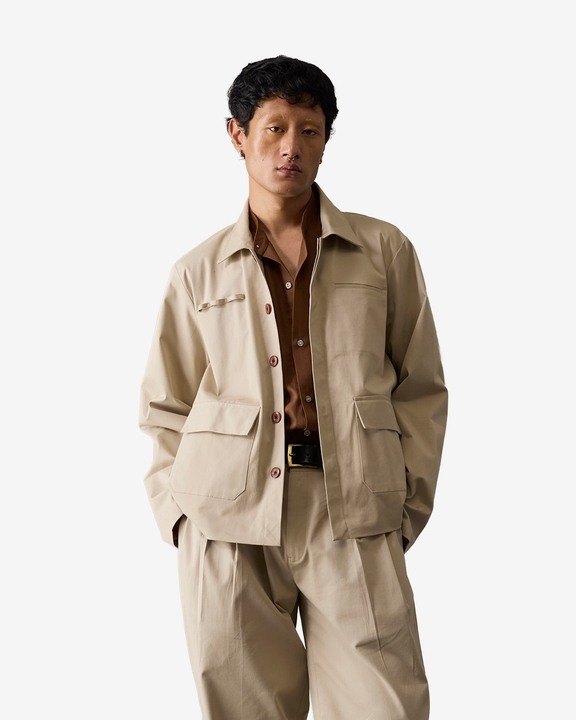 Beige Jacket - Men