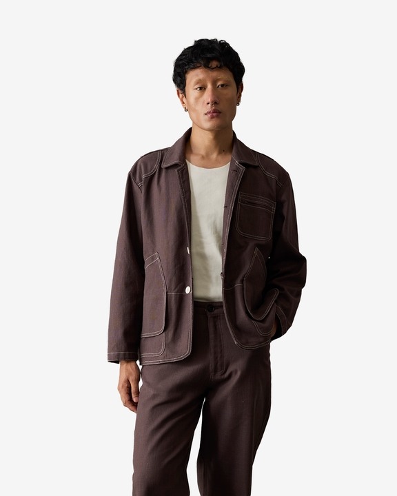 Field Jacket - Linen - Men