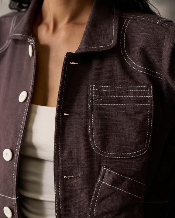 Field Jacket - Linen - Women