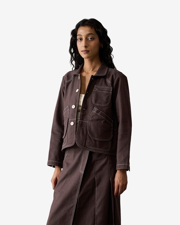 Field Jacket - Linen - Women
