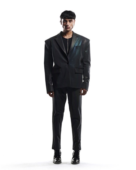 Black Reflective Pants