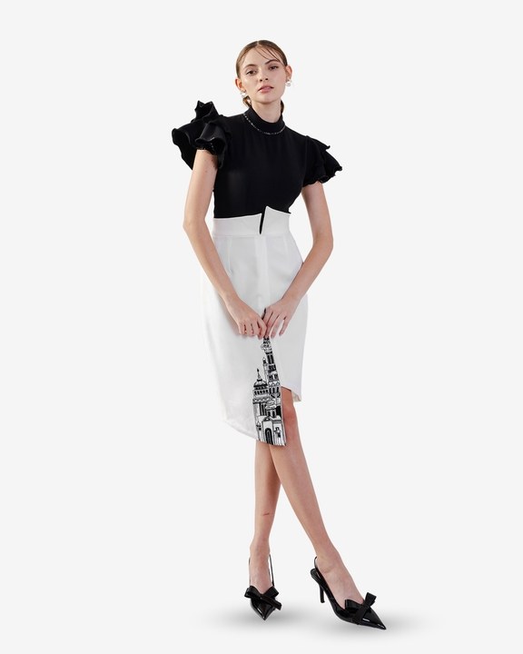 Imperial Flare Toga Bodysuit