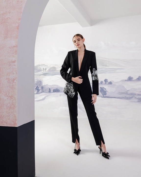 Straightfit Slit Trouser