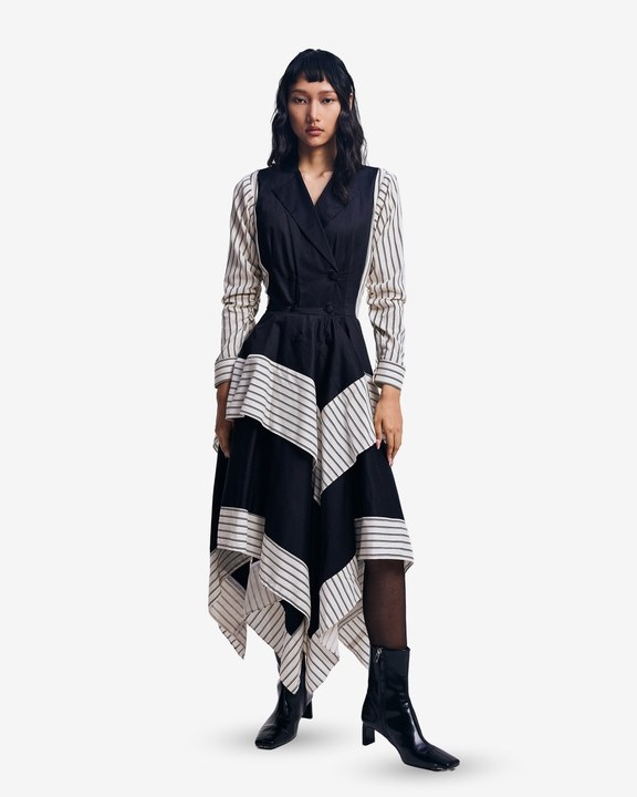 Lines Unfolding Dress