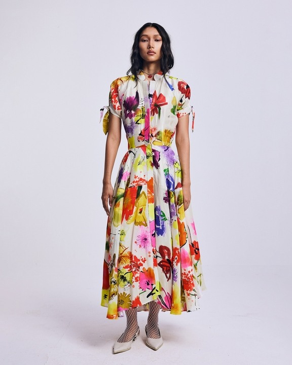 Lift Me Quiet, Let Me Bloom Dress