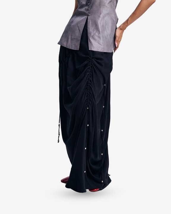 Ruched In Silence Skirt