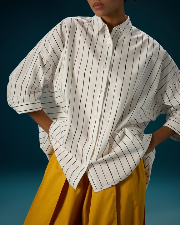 Yoke Back Pleat Shirt