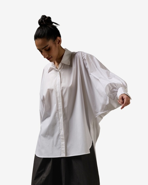 Back Yoke Gather Shirt