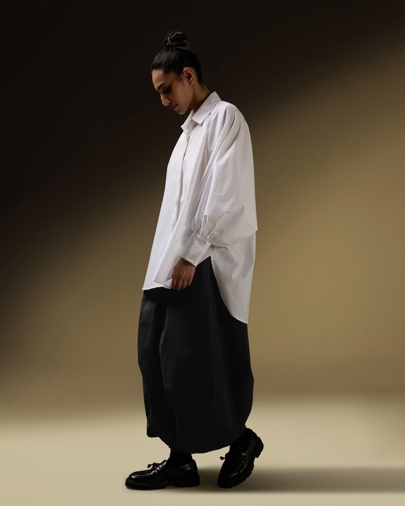 Back Yoke Gather Shirt