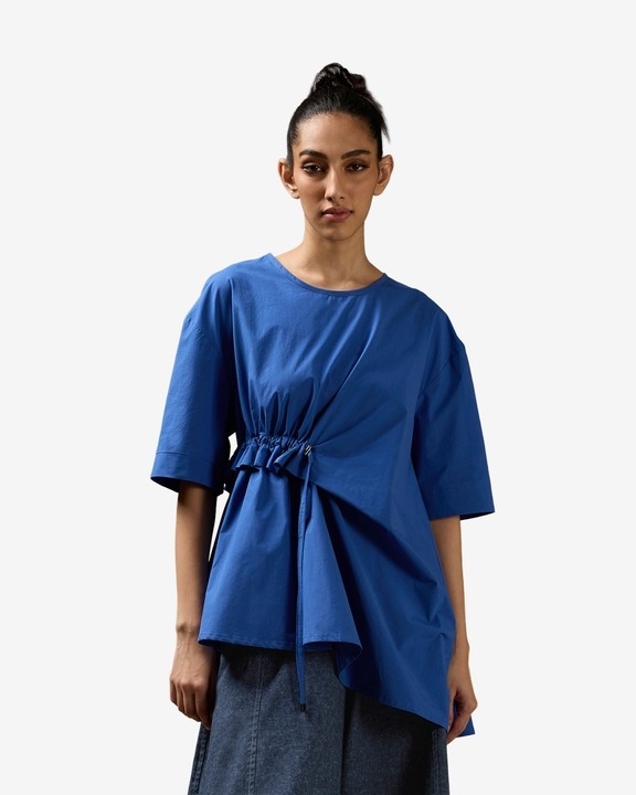 Asymmetrical Rouche Top