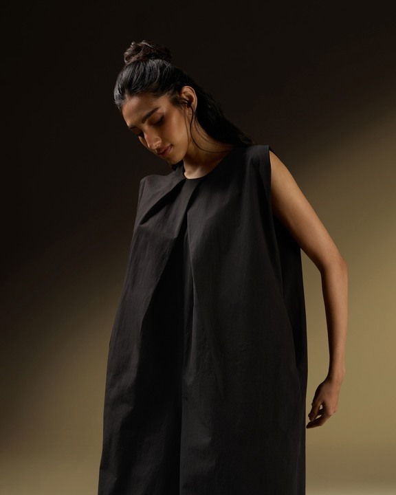 Pleat Detail Jumpsuit