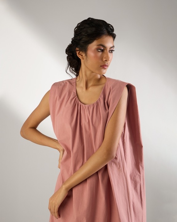 Frill Hem Sleeveless Dress
