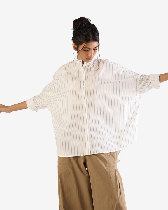 Back Pleat Easy-Fit Shirt