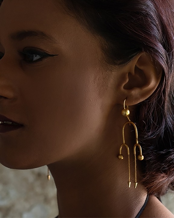 Deco Chrysler Earring
